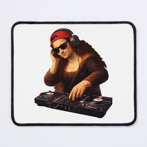 Item preview, DJ Mona Lisa – Funny Renaissance Remix designed and sold by Timegraf.