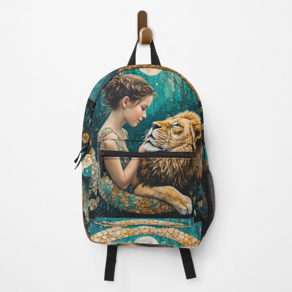 Item preview, The girl and the lion. designed and sold by Natalia-Vlad.
