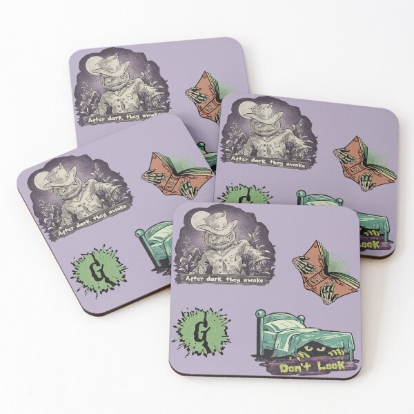 Item preview, Goosebumps Inspired 90s Spooky Retro Monsters designed and sold by ArtbyPriscilla.