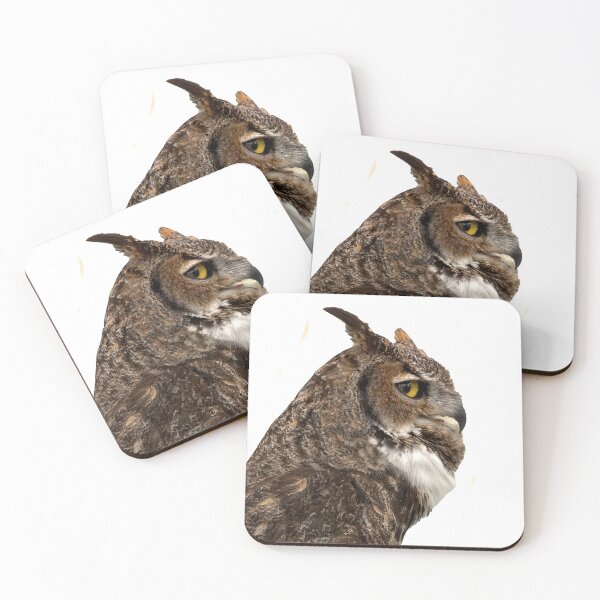 Item preview, Great Horned Owl Profile  designed and sold by Armadillo222.