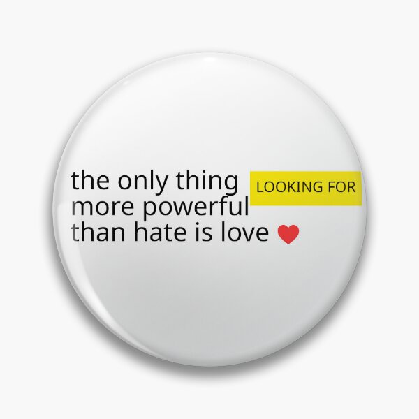Item preview, Copy of The Only Thing More Powerful Than Hate Is Love . designed and sold by Anime-Clothes1.