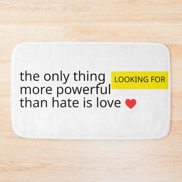 Item preview, Copy of The Only Thing More Powerful Than Hate Is Love . designed and sold by Anime-Clothes1.