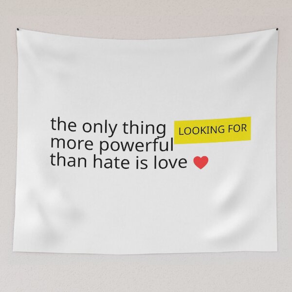 Item preview, Copy of The Only Thing More Powerful Than Hate Is Love . designed and sold by Anime-Clothes1.