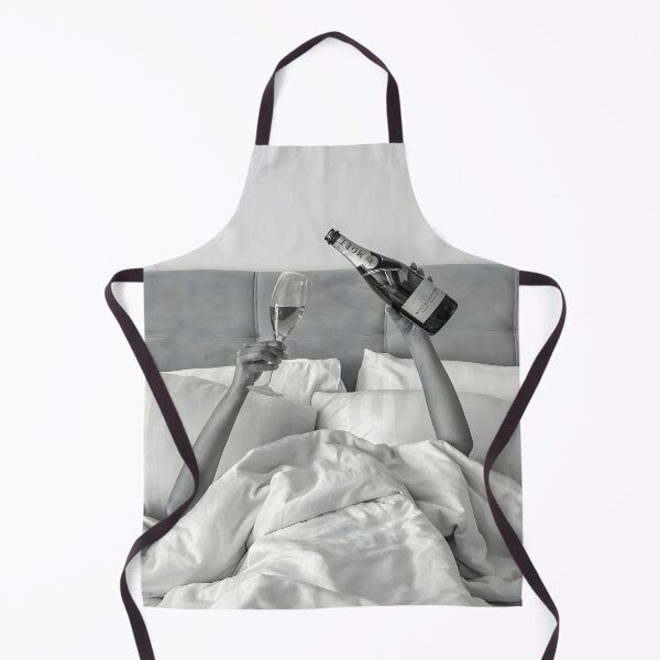 Item preview, Woman Drinking Wine in Bed designed and sold by mowardshop.