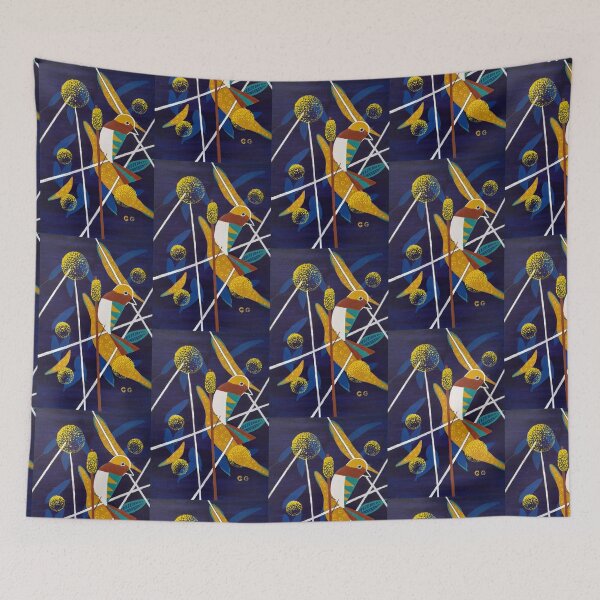Item preview, Retro 1960s style abstract bird art designed and sold by Garry Greenwood.