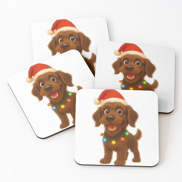 Item preview, Christmas Cesky Fousek Dog designed and sold by Sillytoe.