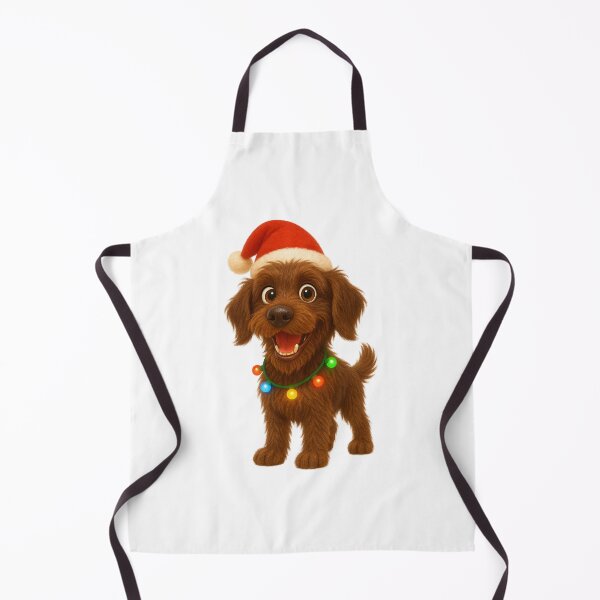 Item preview, Christmas Cesky Fousek Dog designed and sold by Sillytoe.