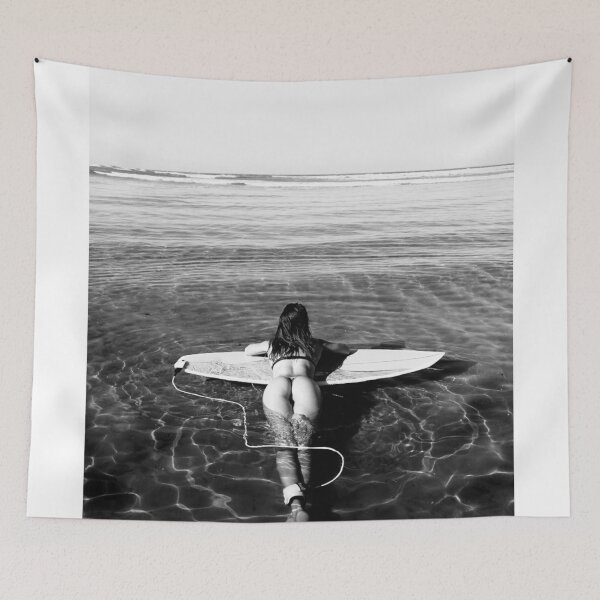 Item preview, Floating on Surfboard designed and sold by mowardshop.