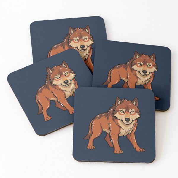 Item preview, The Russet Shape-shifter Wolf Cutie (Jacob)  designed and sold by CleverCulture.
