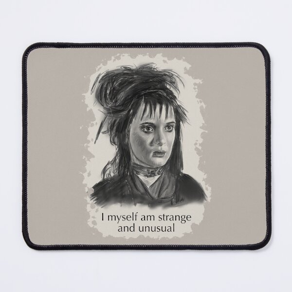 Item preview, The Girl Who is Strange and Unusual designed and sold by ArtbyPriscilla.