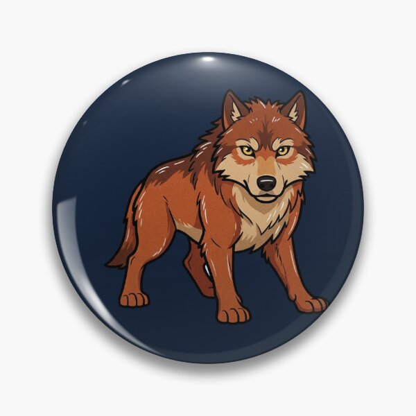 Item preview, The Russet Shape-shifter Wolf Cutie (Jacob)  designed and sold by CleverCulture.