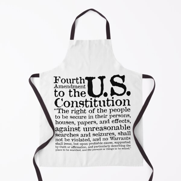 Item preview, Fourth Amendment to the U.S. Constitution designed and sold by BANDOFSCRIBBLE Hollywood.