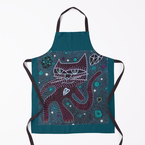 Item preview, DiscoCat Purple&Green designed and sold by wackieqwerkie.