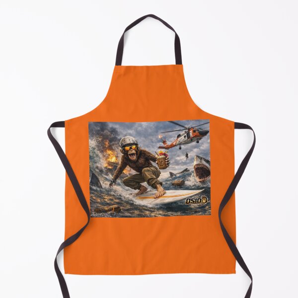 Item preview, Ride the Madness – Vintage Surf Chaos Design designed and sold by 131Mayhem.
