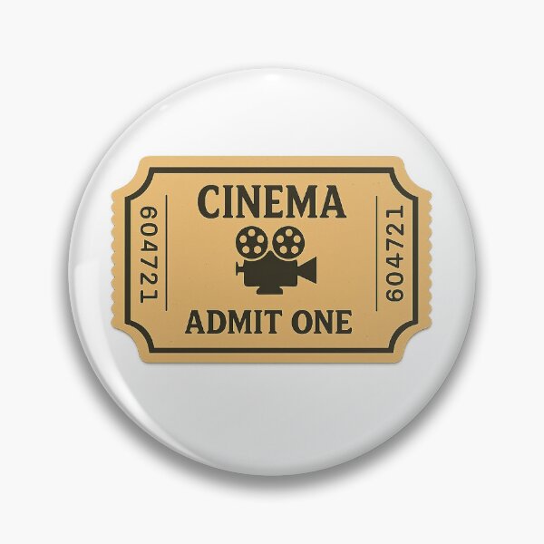 Item preview, Vintage Cinema Ticket designed and sold by Lunarifinds .