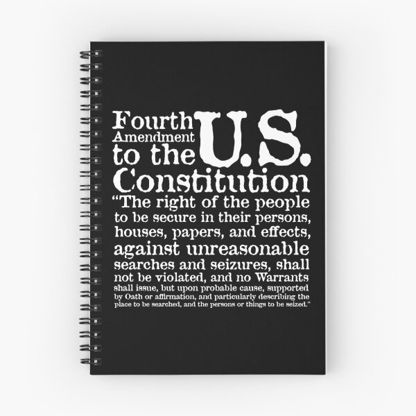 Item preview, Copy of Fourth Amendment to the U.S. Constitution designed and sold by BANDOFSCRIBBLE Hollywood.