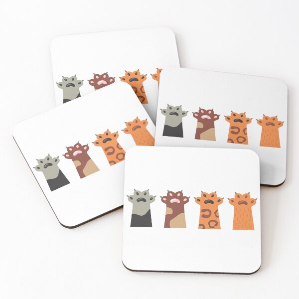 Item preview, Angry Cat Paws designed and sold by the-craft-shop.