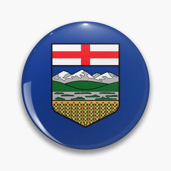 Item preview, Alberta Flag - Wild Rose Country Pride & Canadian Rockies Heritage designed and sold by NTGUILTY.