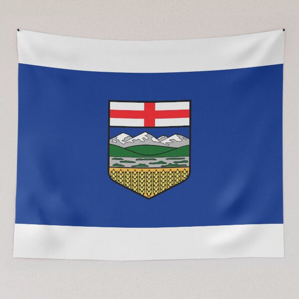 Item preview, Alberta Flag - Wild Rose Country Pride & Canadian Rockies Heritage designed and sold by NTGUILTY.