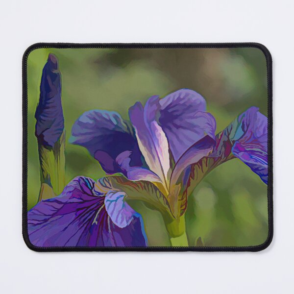 Item preview, Iris Closeup with Acrylic Effect designed and sold by mahnkephotos.