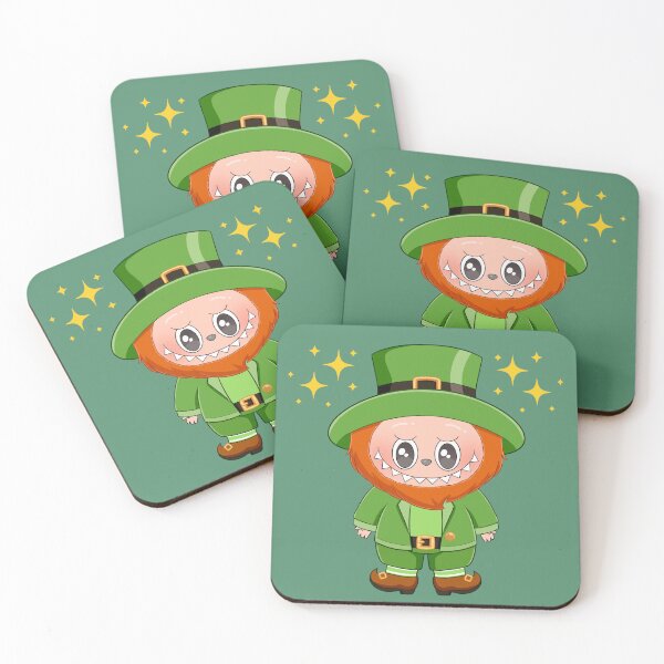 Item preview, St. Patrick’s Day Labubu designed and sold by MirasolCyShop.