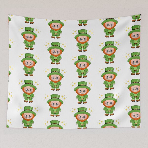 Item preview, St. Patrick’s Day Labubu designed and sold by MirasolCyShop.