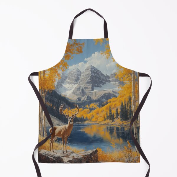 Item preview, Mule deer in the mountains designed and sold by Thingstolike.