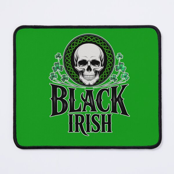Item preview, GOTH BLACK IRISH with Skull for St Patricks Day designed and sold by Greenbaby.