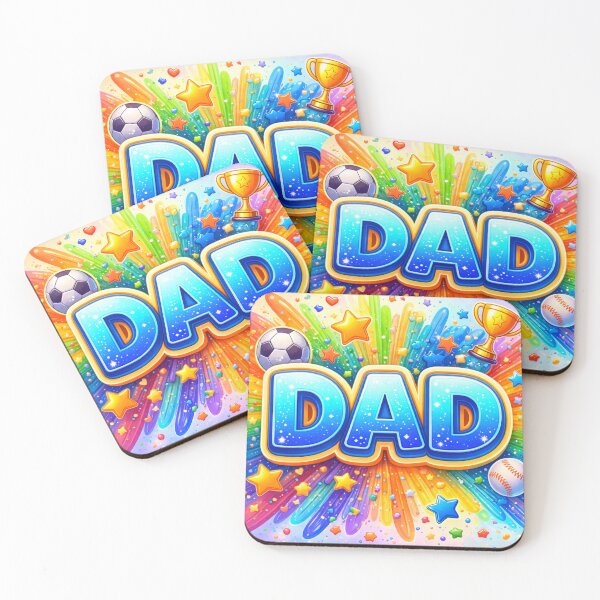 Item preview, AbstractDad gifts pattern  designed and sold by Pink Decor .