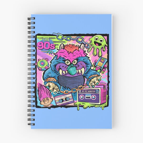 Item preview, Retro 90s Toy Design - Bold Neon Nostalgia designed and sold by ArtbyPriscilla.