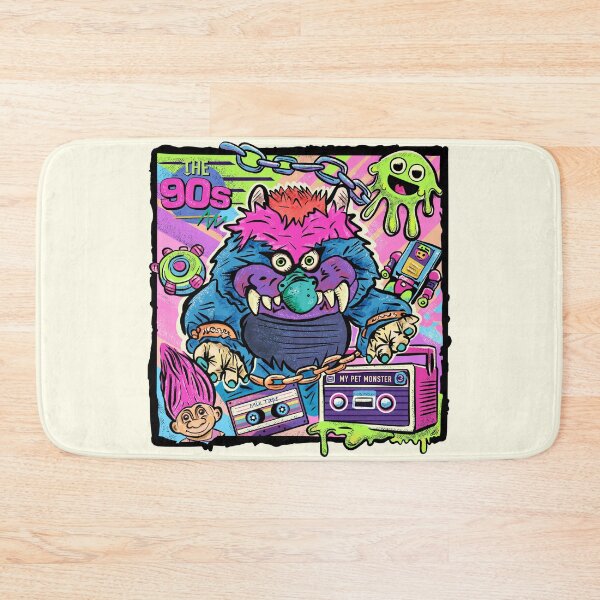 Item preview, Retro 90s Toy Design - Bold Neon Nostalgia designed and sold by ArtbyPriscilla.