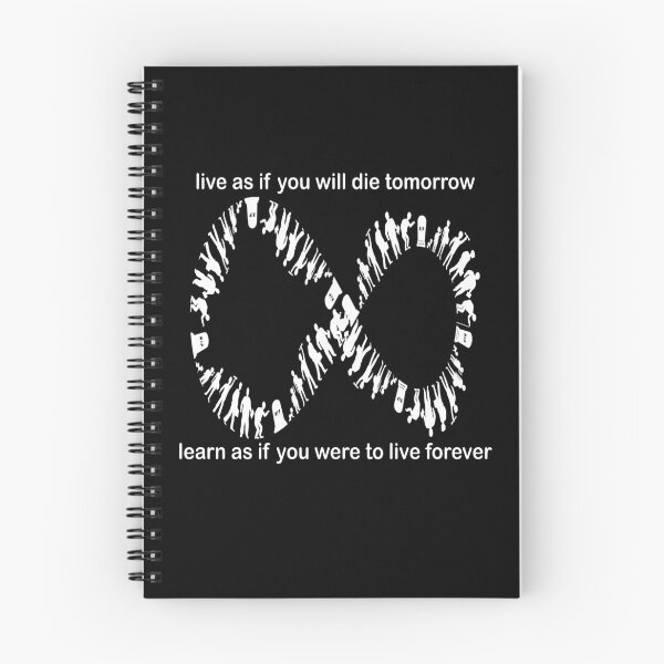 Item preview,  Gandhi Quote – Live As If You’ll Die Tomorrow, Learn As If You’ll Live Forever designed and sold by oceantospace.