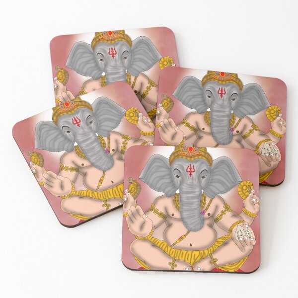 Item preview, Lord Ganesha Sacred Artwork – Indian Mythology God Design designed and sold by Harshit_Digital_Arts.