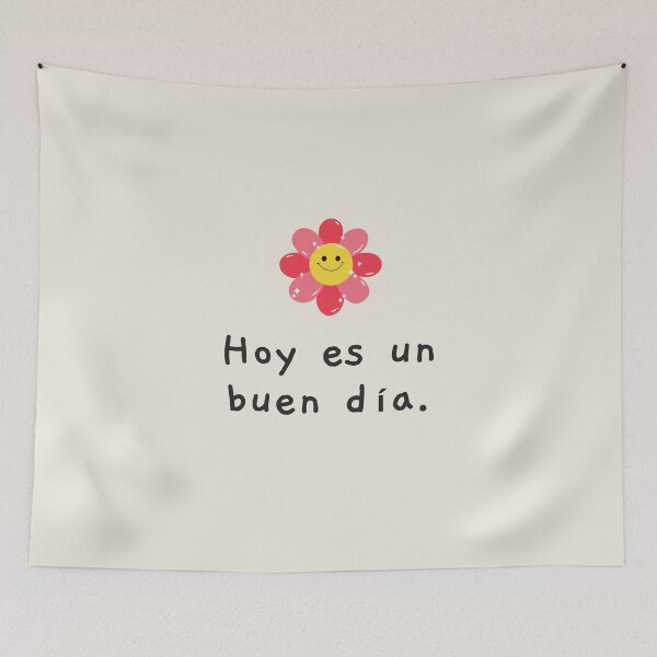 Item preview, Hoy es un buen día, spanish inspirational quote, happy designed and sold by Latina Charm.