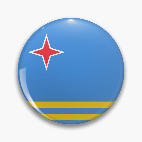 Item preview, Aruba National Flag - One Happy Island Pride & Caribbean Heritage designed and sold by NTGUILTY.
