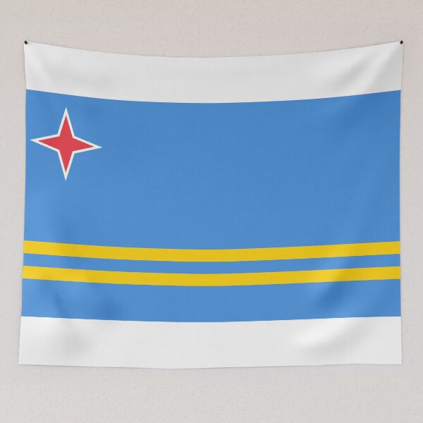Item preview, Aruba National Flag - One Happy Island Pride & Caribbean Heritage designed and sold by NTGUILTY.