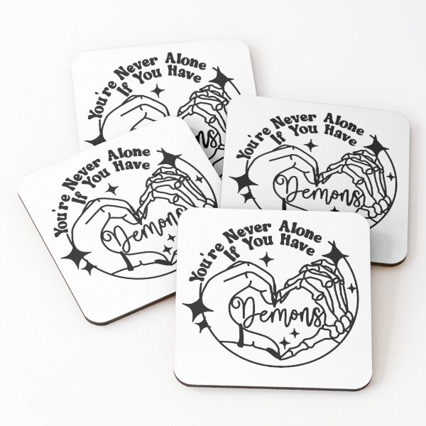 Item preview, You're Never Alone If You Have Demons designed and sold by TheEmeraldMoon.