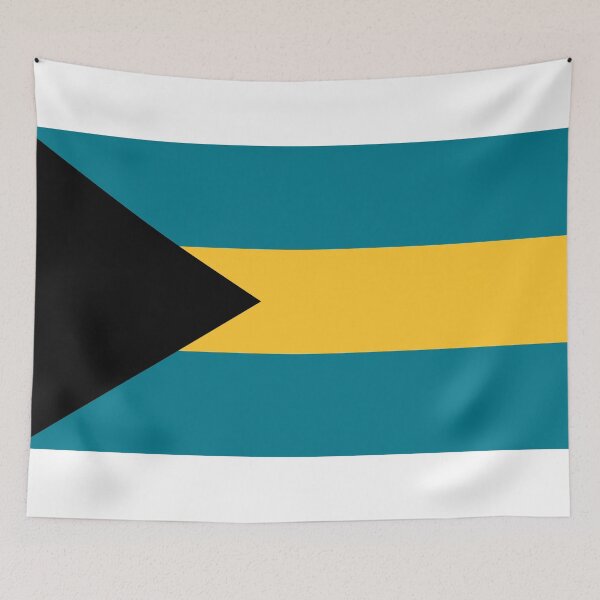 Item preview, Bahamas National Flag - Bahamian Pride & Caribbean Island Heritage designed and sold by NTGUILTY.