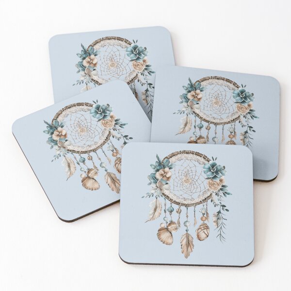 Item preview, Ocean Breeze Tropical Dreamcatcher designed and sold by Eclectic Monkey.
