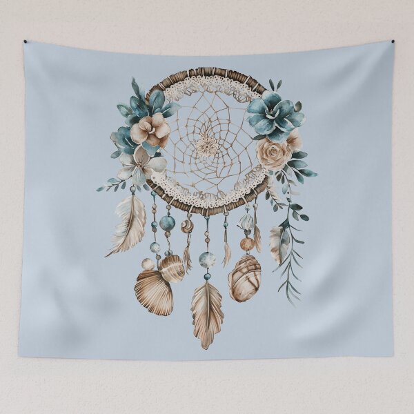 Item preview, Ocean Breeze Tropical Dreamcatcher designed and sold by Eclectic Monkey.