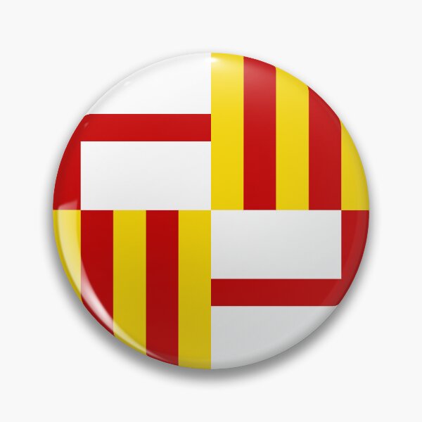 Item preview, City of Barcelona Flag - Catalan Pride & Mediterranean Soul designed and sold by NTGUILTY.
