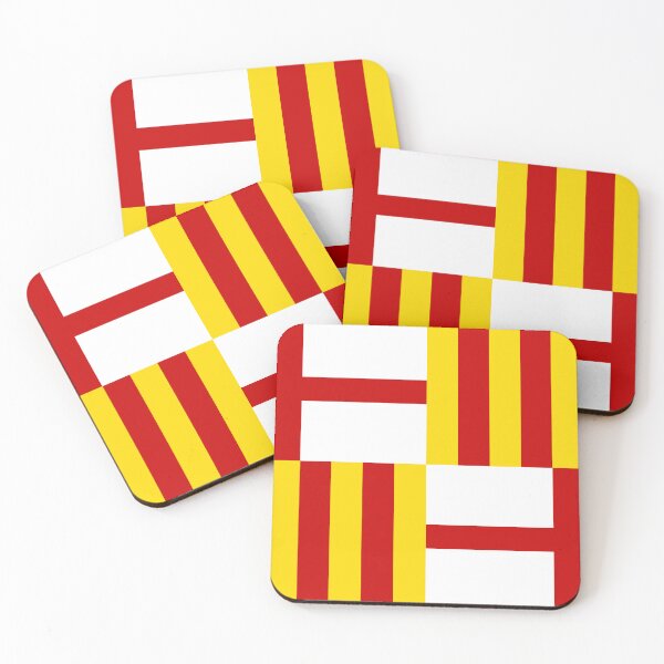 Item preview, City of Barcelona Flag - Catalan Pride & Mediterranean Soul designed and sold by NTGUILTY.