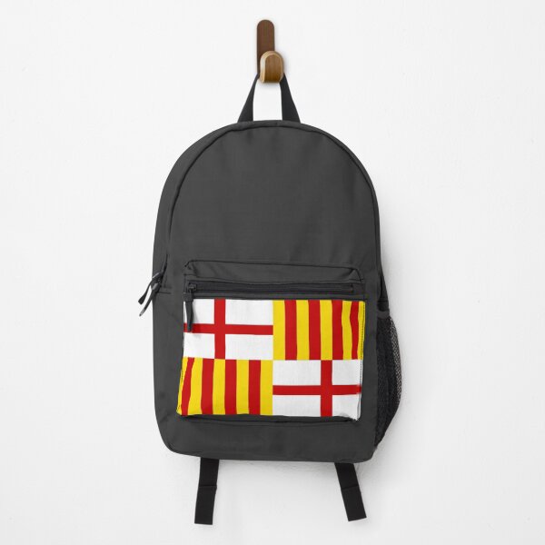 Item preview, City of Barcelona Flag - Catalan Pride & Mediterranean Soul designed and sold by NTGUILTY.
