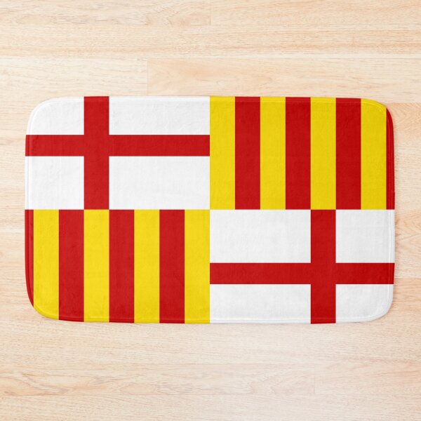 Item preview, City of Barcelona Flag - Catalan Pride & Mediterranean Soul designed and sold by NTGUILTY.