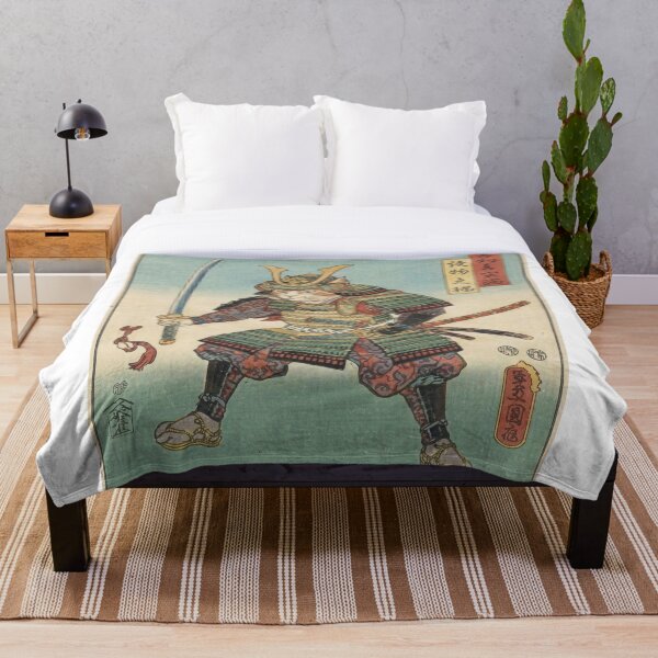 Item preview, Samurai Cat - The Feline Warrior of Bushido designed and sold by HappyCanvasArt.