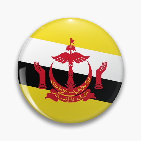 Item preview, Brunei National Flag - Abode of Peace & Southeast Asian Heritage designed and sold by NTGUILTY.