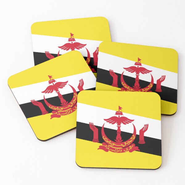 Item preview, Brunei National Flag - Abode of Peace & Southeast Asian Heritage designed and sold by NTGUILTY.