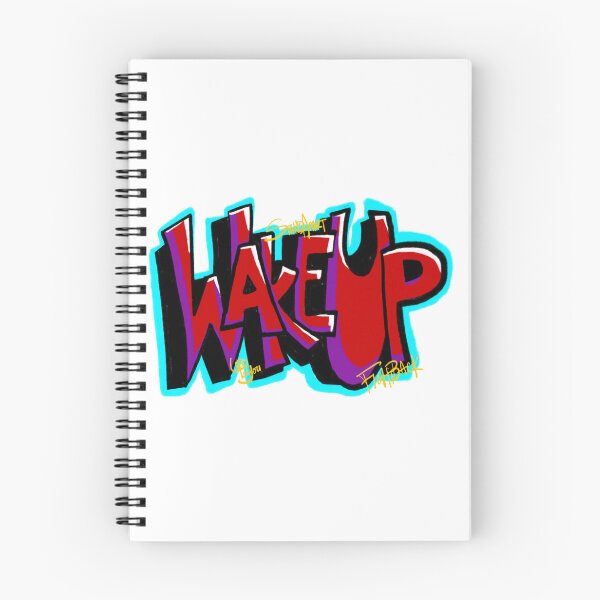 Item preview, Wake Up Graffiti Message designed and sold by DigitEclectic.