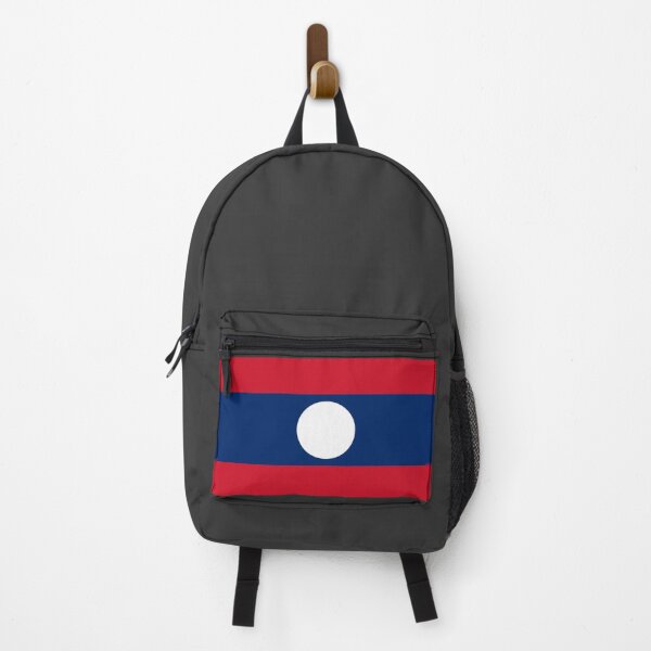 Item preview, Laos National Flag - Lao Pride & Southeast Asian Heritage designed and sold by NTGUILTY.