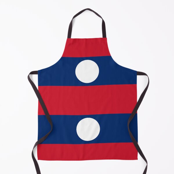 Item preview, Laos National Flag - Lao Pride & Southeast Asian Heritage designed and sold by NTGUILTY.